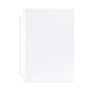 Mini Sheet Protectors, 3 Hole, 200 Pack Sheet Protector Blue Summit Supplies