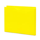 1" Expanding Plastic File Jackets, Letter Size, Assorted Colors, 20 Pack Folders Blue Summit Supplies