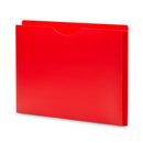 1" Expanding Plastic File Jackets, Letter Size, Assorted Colors, 20 Pack Folders Blue Summit Supplies
