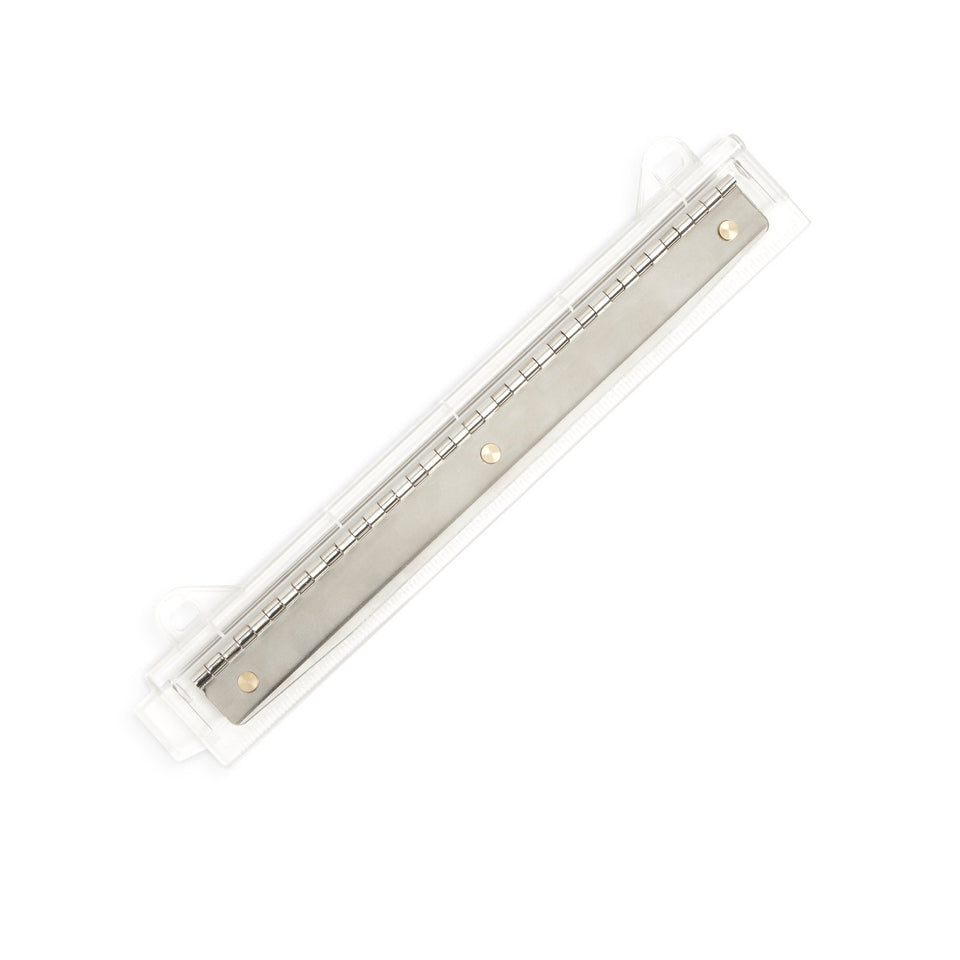 Rulers with 3 Hole Punch for Binder, 3 Pack 3 Hole Punch Blue Summit Supplies