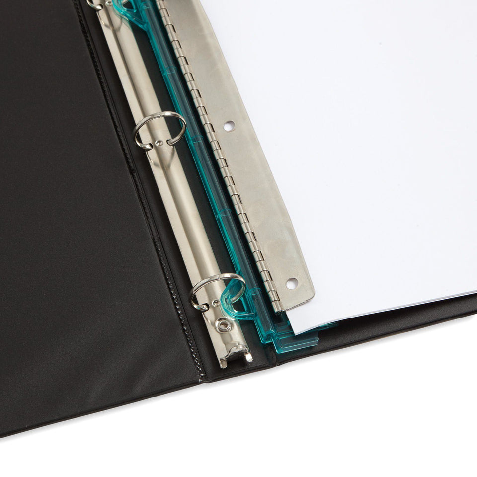 Rulers with 3 Hole Punch for Binder, 3 Pack 3 Hole Punch Blue Summit Supplies