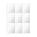 Clear Plastic Trading Card Sleeves, 100 Pack Trading Card Sleeves Blue Summit Supplies