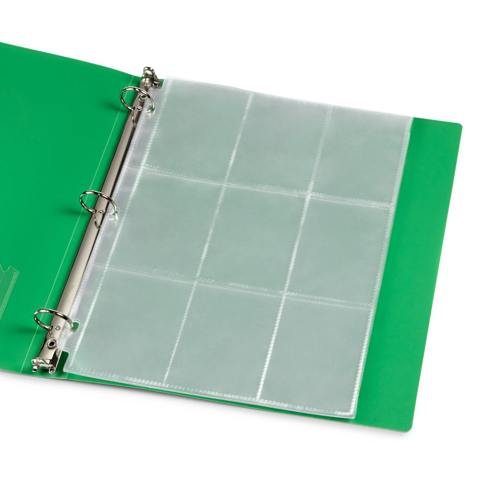 Clear Plastic Trading Card Sleeves, 100 Pack Trading Card Sleeves Blue Summit Supplies
