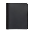 Black Plastic Report Covers with Prongs, 25 Pack Report Covers Blue Summit Supplies
