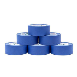 Blue Painters Tape, 1.88'' wide, 6 Pack Tape Blue Summit Supplies