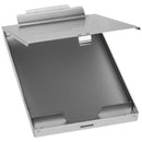 Aluminum Storage Clipboard, 1 Compartment, Large Clip Clipboards Blue Summit Supplies