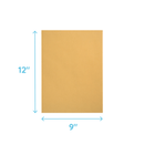 Catalog Envelopes, 9" x 12", Kraft Paper, 100 Count Envelopes Blue Summit Supplies