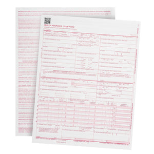 CMS-1500 Claim Forms, 02/2012 Version, 500 Count Business Forms Blue Summit Supplies 