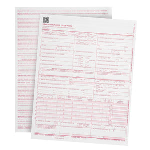 CMS-1500 Claim Forms, 02/2012 Version, 500 Count Business Forms Blue Summit Supplies