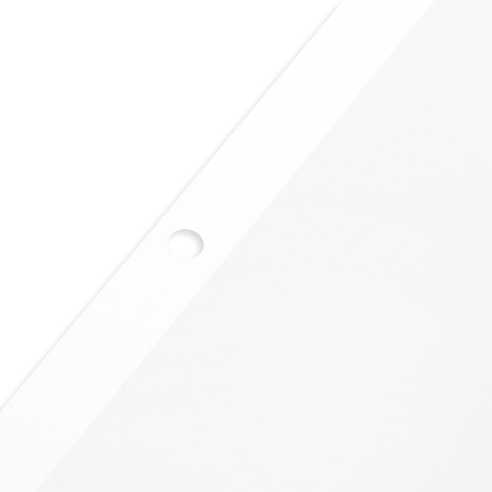 3 Ring Binder Dividers, 1/5 Cut Tabs, White, 100 Pack Binder Dividers Blue Summit Supplies