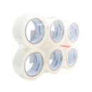 Heavy Duty Packaging Tape, 6 Pack Tape Blue Summit Supplies