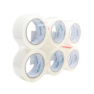 Heavy Duty Packaging Tape, 6 Pack Tape Blue Summit Supplies