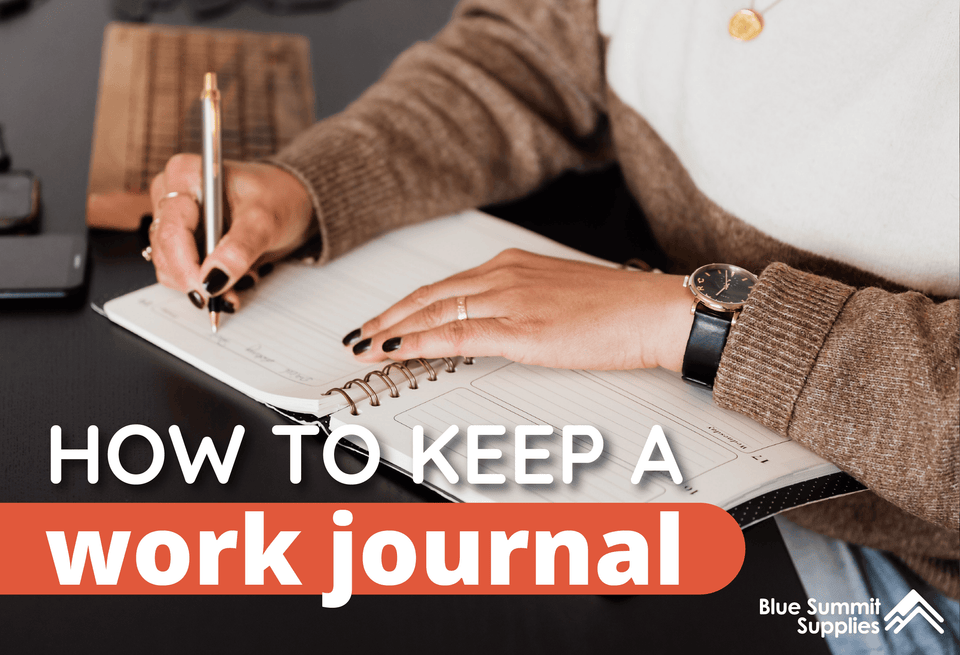 The Benefits of Journaling and How to Keep a Work Journal