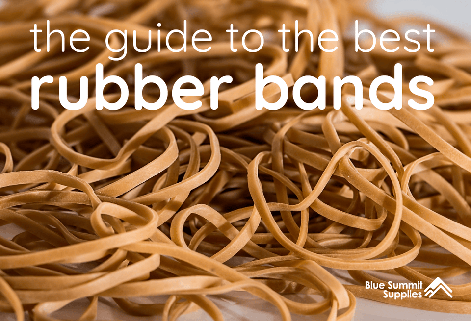 BAND-IT NO. 64 BLACK RUBBER BANDS 1/4 LB BAG