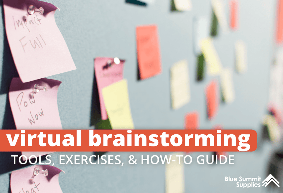 Virtual Brainstorming Tools, Exercises, and How-To Guide
