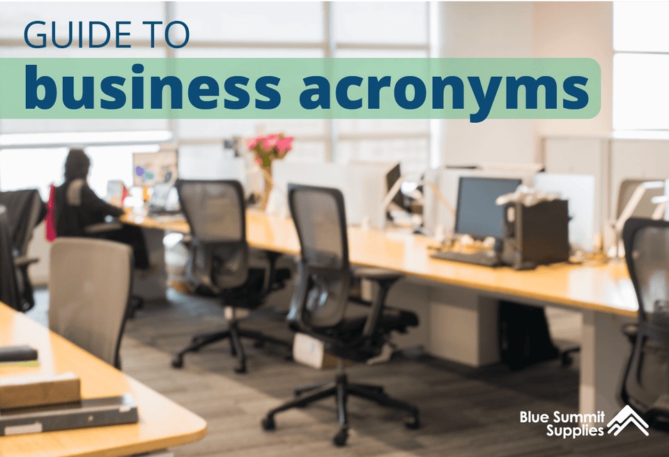 Quick Cheat Sheet to Business Acronyms