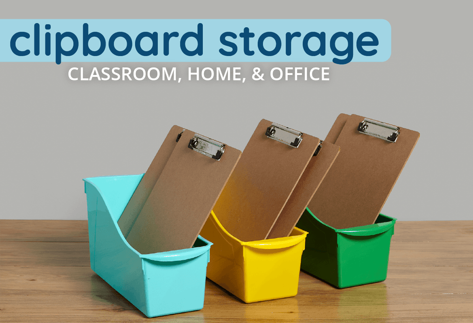 Clipboard Storage Guide for the Classroom, Home, and Office