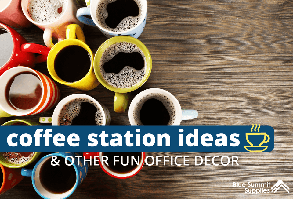 Office Coffee Station Ideas (and Other Fun Office Décor)