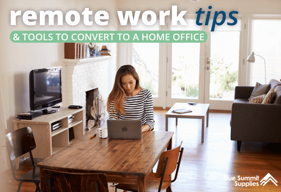 Remote Work Tips and Tools to Temporarily Convert to a Home Office