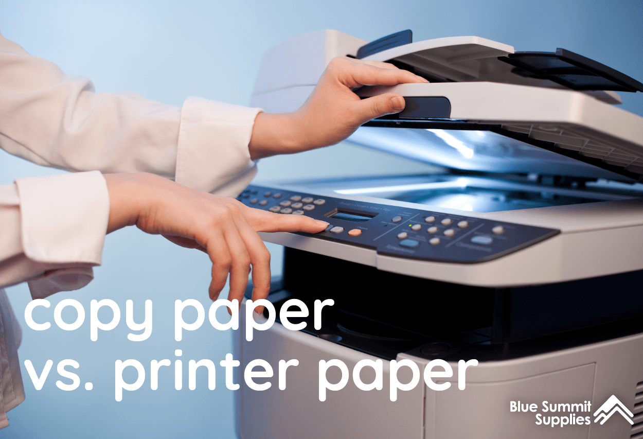 Copy Paper vs. Printer Paper and Other Types of Paper Stock Compared