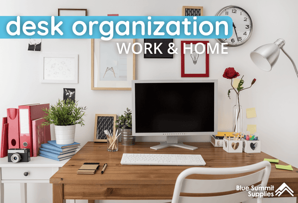 Ways to Organize Your Desk at Work (Or at Home)