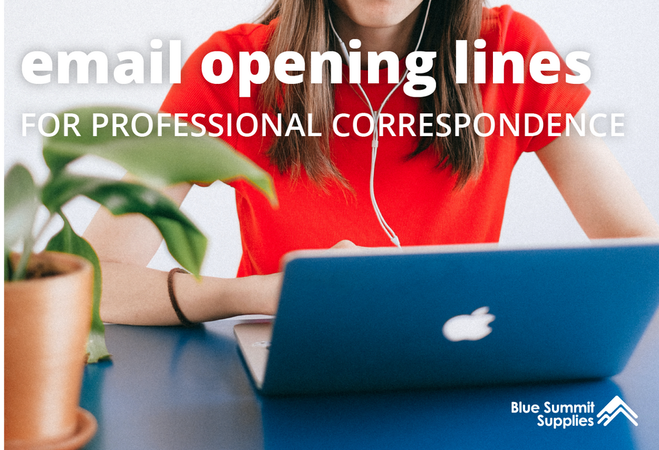 Opening In Email The Best Email Opening Lines for Professional Correspondence