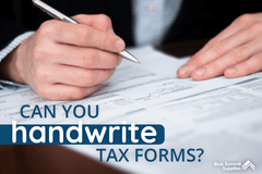 Can You Handwrite a 1099 Form? And Other Tax Form Questions Answered