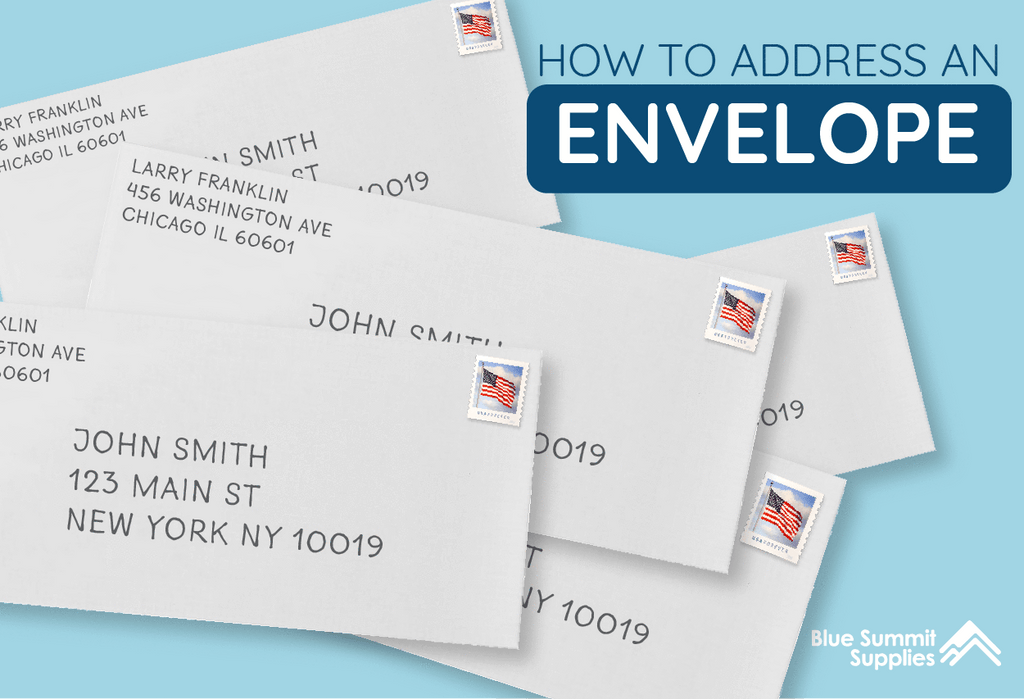 Example Envelope Format Envelope Address Format New Jersey Return Address Stamper Simply