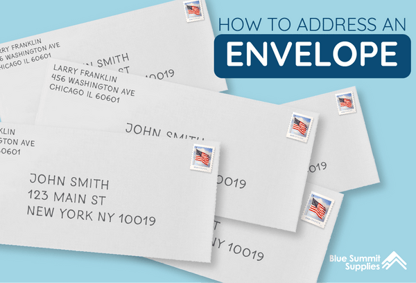 How To Address An Envelope: What To Write On An Envelope