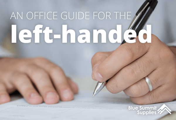 An Office Guide for the Left-Handed: Fountain Pens, Scissors, Desks, and More