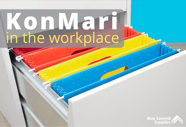 KonMari in the Workplace: Office Organization Ideas