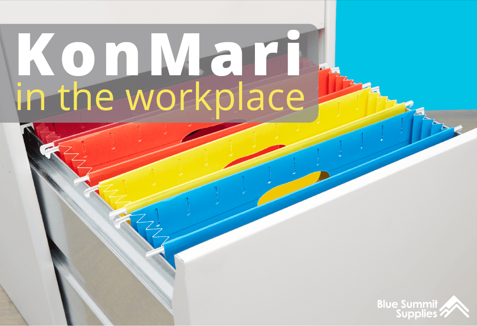 KonMari in the Workplace: Office Organization Ideas