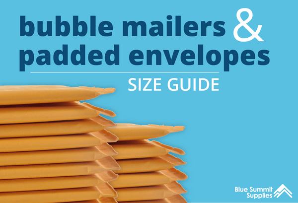 An Ultimate Guide to Bubble Mailer and Padded Envelope Sizes