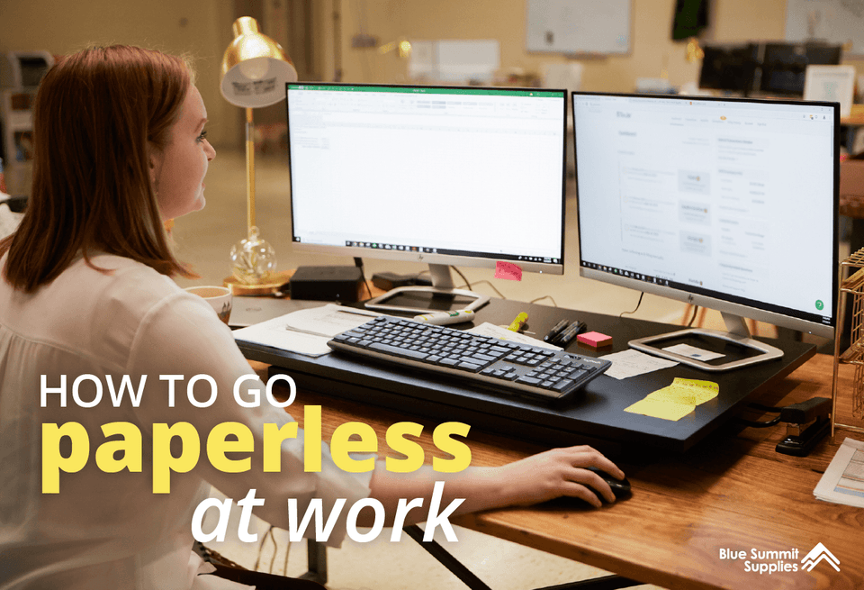 How to Go Paperless at Work