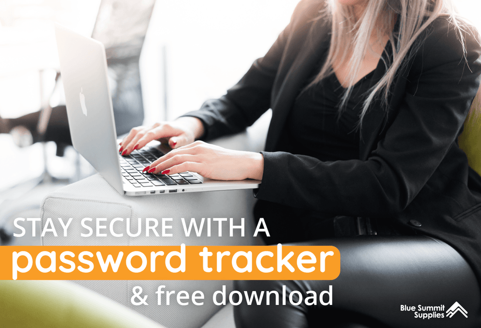 Stay Secure with a Password Tracker: Free Printable Password Keeper