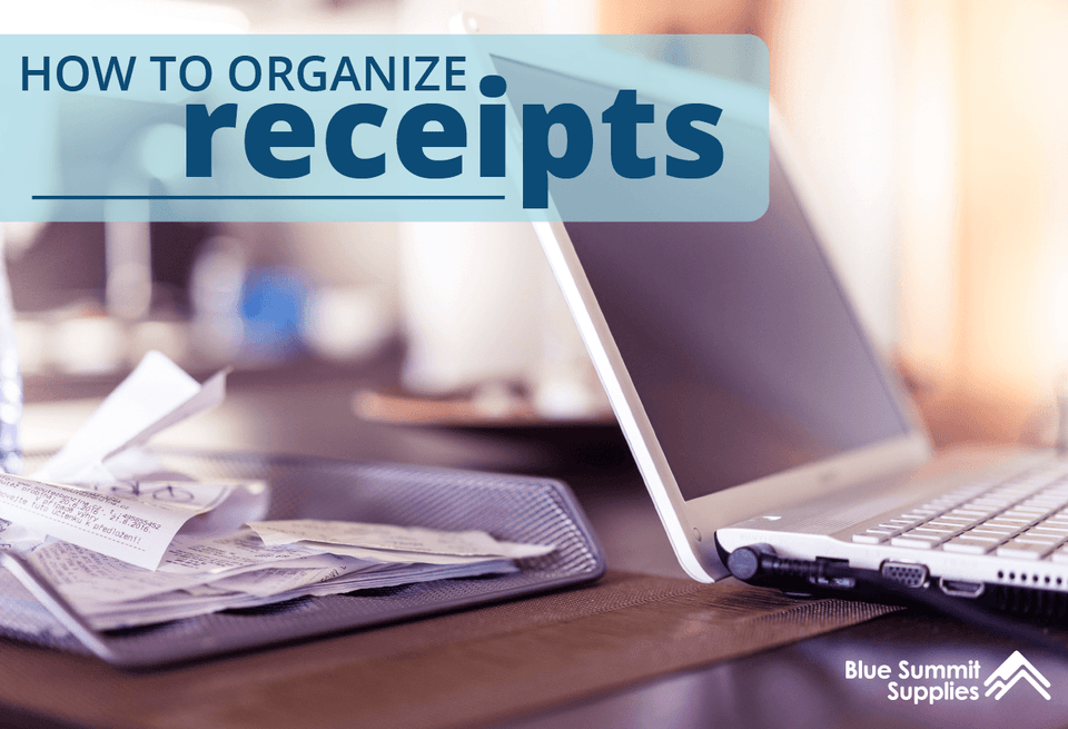 How to Organize Receipts