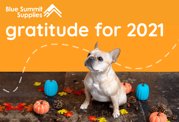 Blue Summit Supplies Gratitude for 2021