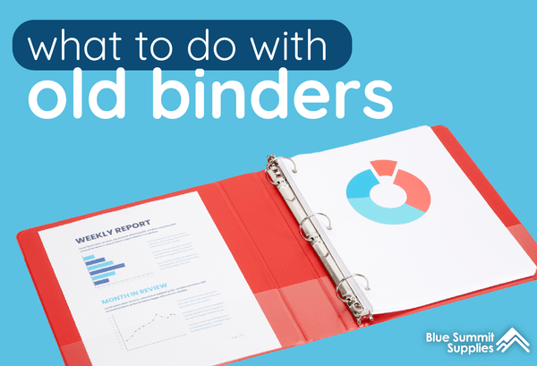 What to Do With Old Binders