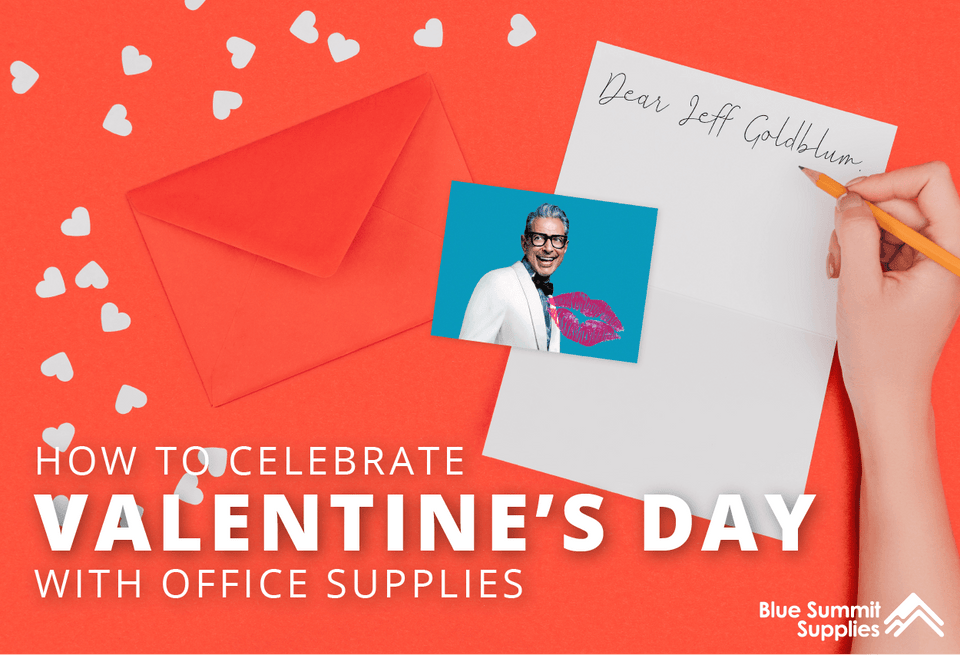 How to Celebrate Valentine’s Day with Office Supplies