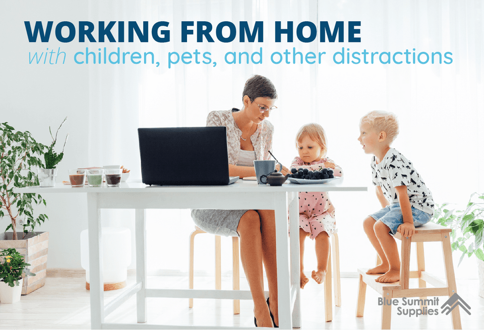 Working From Home With Children, Pets, and Other Distractions