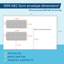 Blue Summit Supplies 1099-NEC Tax Form Envelopes, Self-Seal, 50-Pack