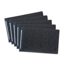 Blue Summit 10 Pressboard Report Covers with Fasteners, Black, 11” x 17” Tabloid Size Press Board Report Cover, 3” Capacity, 10 Pack