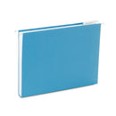 25 Extra Capacity Hanging File Folders, 25 Reinforced Hang Folders, Heavy Duty 1’’ Expansion, Letter Size, Designed for Bulky Files, Medical Charts, Manuals and More, Letter Size, 25 Pack, Assorted Colors Blue Summit Supplies 