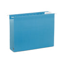 25 Extra Large Hanging File Folders, 25 Reinforced Hang Folders, Heavy Duty Wide 3’’ Expansion, Letter Size, Designed for Bulky Files, Medical Charts, and More, Letter Size, 25 Pack, Assorted Colors Blue Summit Supplies 