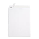 Blue Summit 50 White Catalog Envelopes - 28lb - 12 x 16 inch - Security Tinted, Strong Self Seal