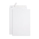 Blue Summit 50 White Catalog Envelopes - 28lb - 10 x 15 inch - Security Tinted, Strong Self Seal