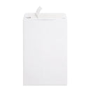 Blue Summit 50 White Catalog Envelopes - 28lb - 10 x 15 inch - Security Tinted, Strong Self Seal