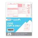1098 Mortgage Interest Forms 2026, Copy A ONLY, 25 PAACK