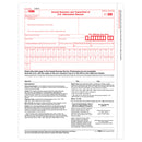 2025 Blue Summit Supplies 1096 Transmittal Tax Forms Summary Laser Forms, Compatible with QuickBooks and Accounting Software, 25 Pack