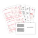 2025 Blue Summit Supplies Tax Forms, 1099 INT 4 Part Tax Forms Bundle with Seal Seal Envelopes, 25-Count